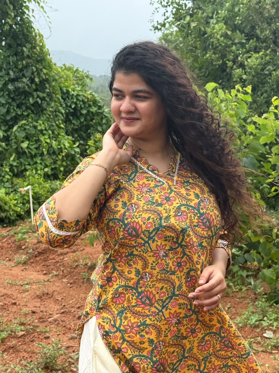 Gulzar cotton kurti