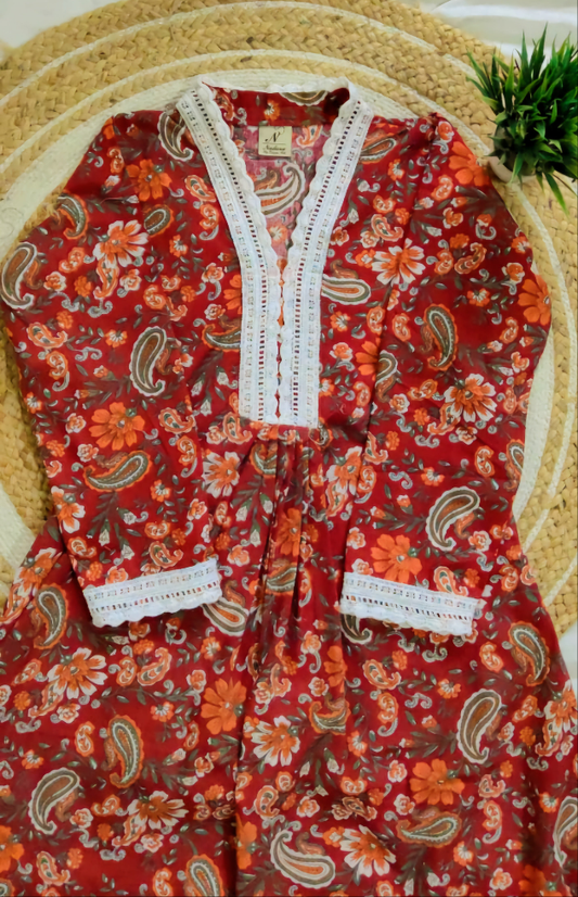 A-Line Kurti