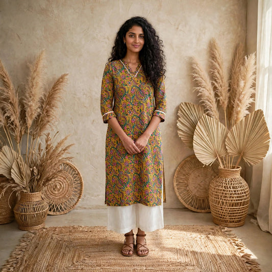 Gulzar cotton kurti