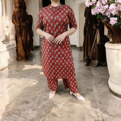 Rustic charm Kurta set