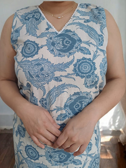 Sky Bloom - Kurta Set