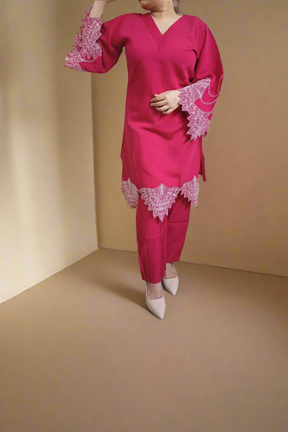 Dark Pink Crush - Cord set