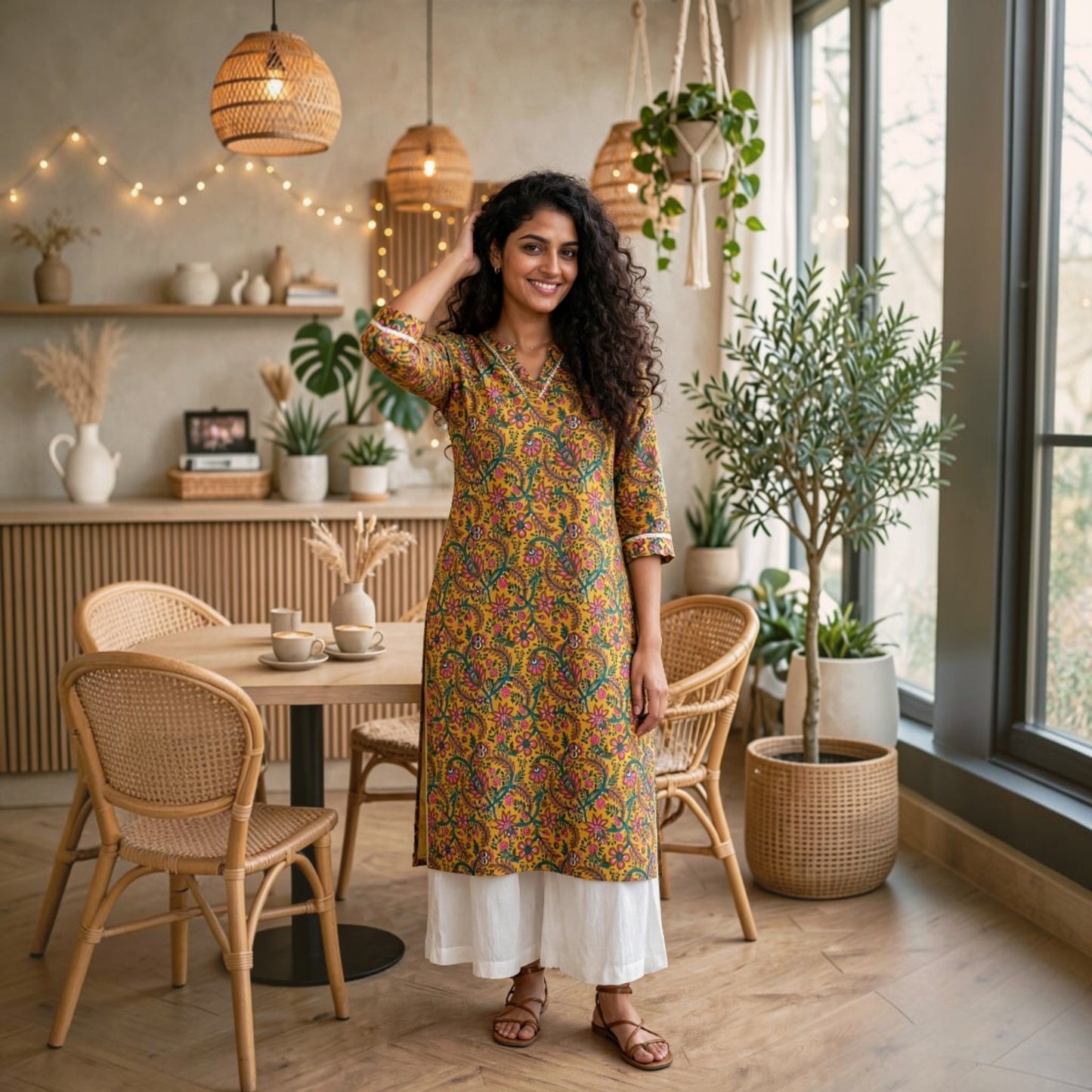 Gulzar cotton kurti
