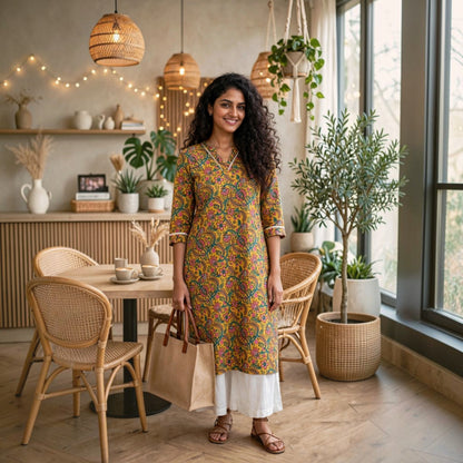 Gulzar cotton kurti