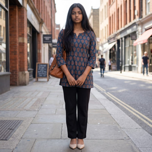 Samudra -  Short Sleeve Kurti