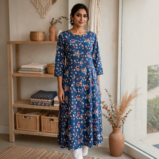 Sanganeri Neel Kurta.
