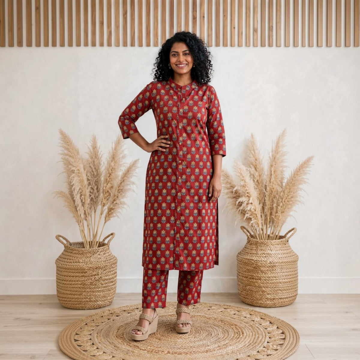 Rustic charm Kurta set
