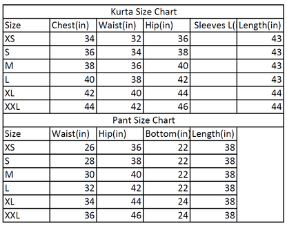 Sky Bloom - Kurta Set